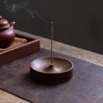 Minimalist Wood Incense Holder Chinese-Style Solid Wood Incense Stand