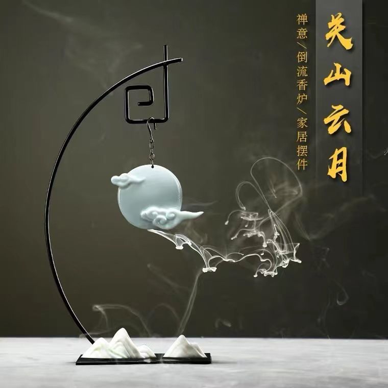 Handmade Ceramic Large Zen Reverse Flow Incense Burner Zen Reverse Flow Incense Burner