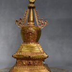 Copper Buddhist Stupa