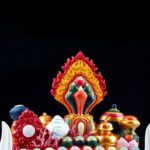 Tibetan Buddhist Offering Set, Vajrayana Ritual Items