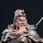 Guan Yu Ceramic Sculpture, Feng Shui Altar Statue