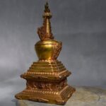 Copper Buddhist Stupa