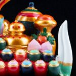 Tibetan Buddhist Offering Set, Vajrayana Ritual Items