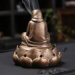 Formless Ceramic Incense Burner, Home Decor for Meditation