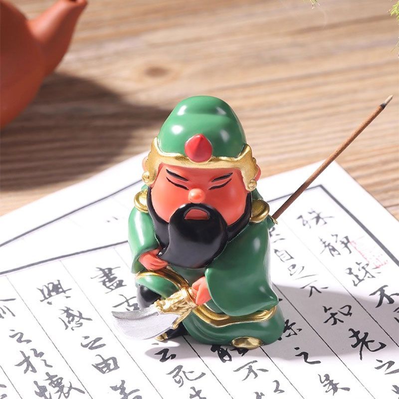 Sangharama Bodhisattva Incense Holder, Unique Desk Organizer & Mindfulness Gift Sangharama Bodhisattva Incense Holder, Unique Desk Organizer & Mindfulness Gift