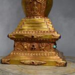 Copper Buddhist Stupa