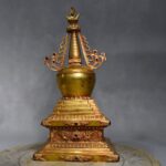 Copper Buddhist Stupa