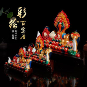 Tibetan Buddhist Offering Set