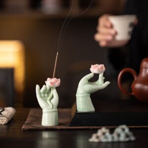 Buddha Hand Incense Holder, Incense Holder for Meditation