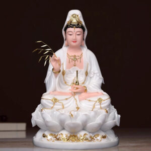 White Jade Guanyin Statue