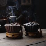 Antique-Style Lotus Pod Incense Burner