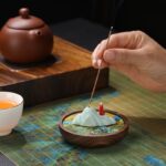 Walnut Rock Incense Holder