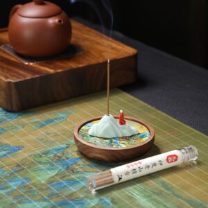 Walnut Rock Incense Holder